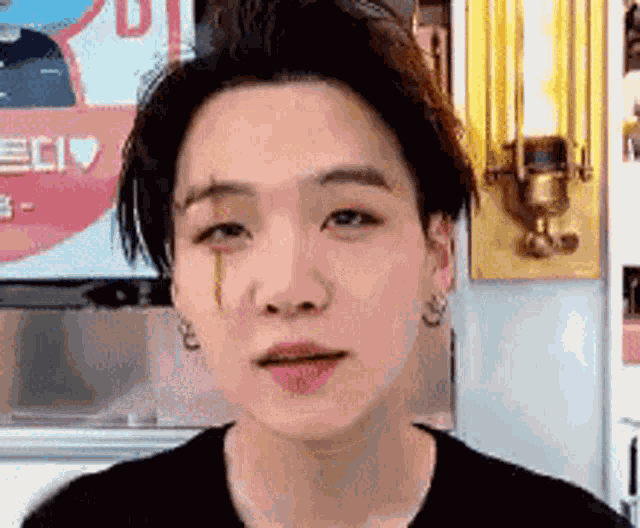 Suga Thumbs Up Suga Scar GIF