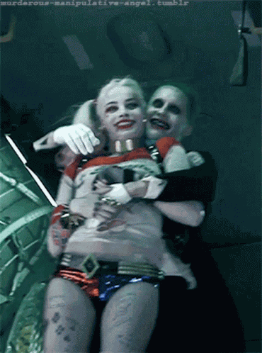 Suicide Squad Hug GIF
