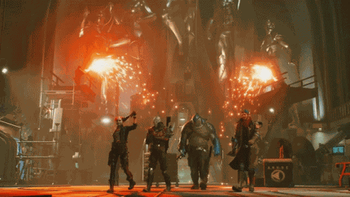 Suicide Squad Kills The Justice League GIF