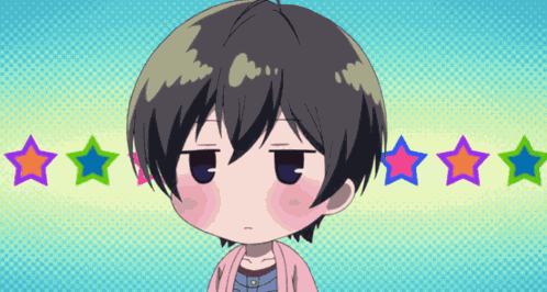 Sulking Anime GIF