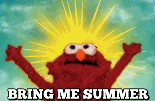 Summer Elmo GIF
