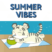 Summer Fun Sticker