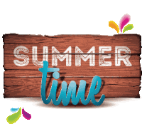 Summer Summer Time Sticker
