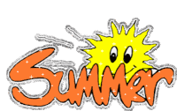 Summer Sun Sticker