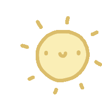 Sun Happy Sticker