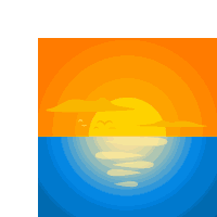 Sun Sticker