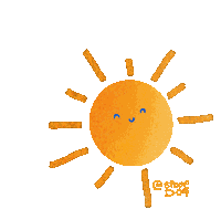 Sun Kissed Sunny Sticker