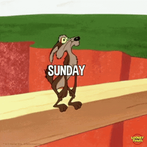 Sunday Monday GIF
