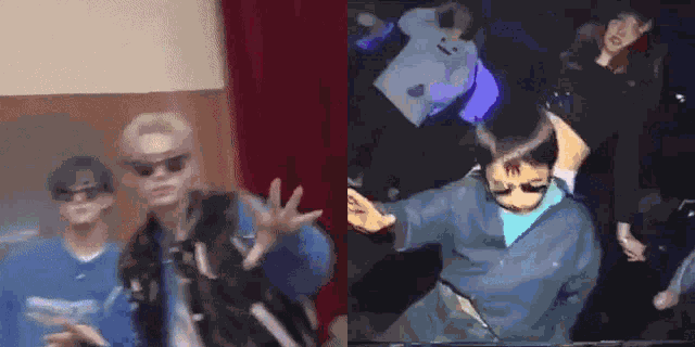 Sunghoon Party Shades GIF