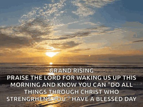 Sunrise Ocean GIF