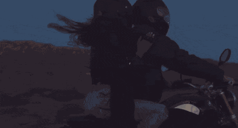 Sunset Motorcycle GIF