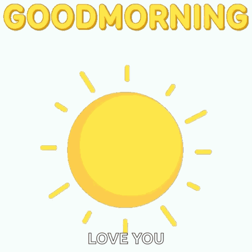 Sunshine Gm GIF