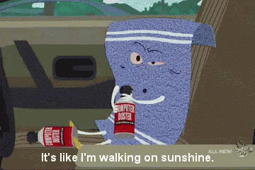 Sunshine Walking GIF