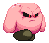 Super Buu Kirby Sticker