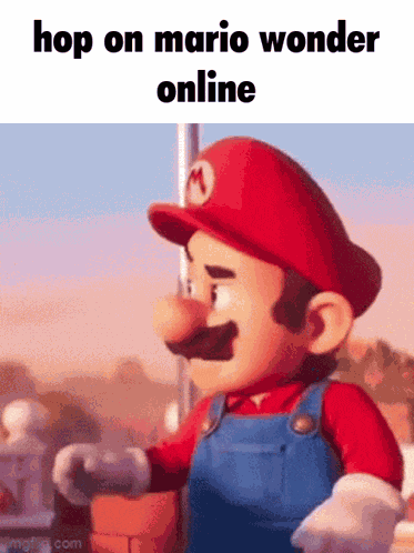 Super Mario Bros Wonder Mario Wonder GIF