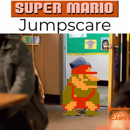 Super Mario Mario Retro GIF