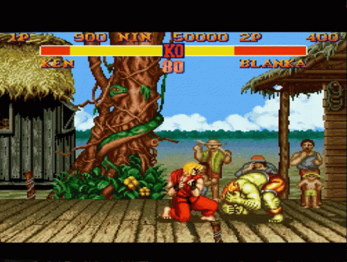 Super Nintendo Street Fighter 2 GIF