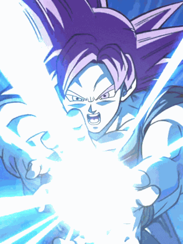 Super Saiyan God Goku And Super Saiyan God Vegeta Divine Warriors With Infinite Power GIF