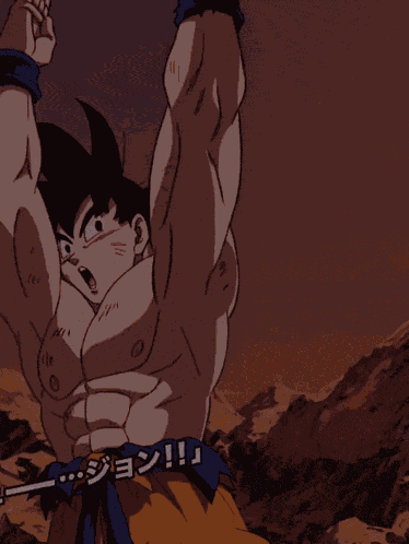 Super Saiyan God Goku And Super Saiyan God Vegeta Divine Warriors With Infinite Power GIF