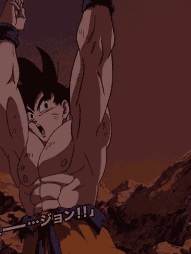Super Saiyan God Goku And Super Saiyan God Vegeta Divine Warriors With Infinite Power GIF