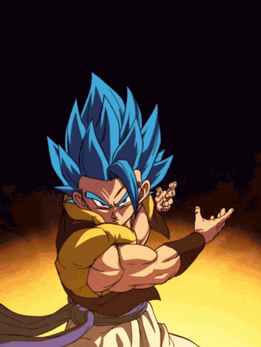 Super Saiyan God Goku And Super Saiyan God Vegeta Divine Warriors With Infinite Power GIF