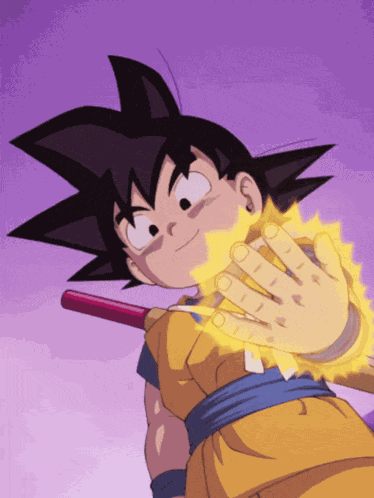 Super Saiyan Goku Mini Daima Battle For The Dragon Balls In The Demon Realm GIF