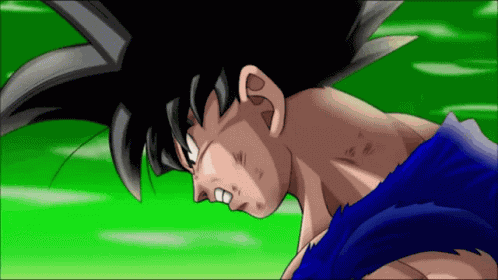 Super Sayian Goku GIF