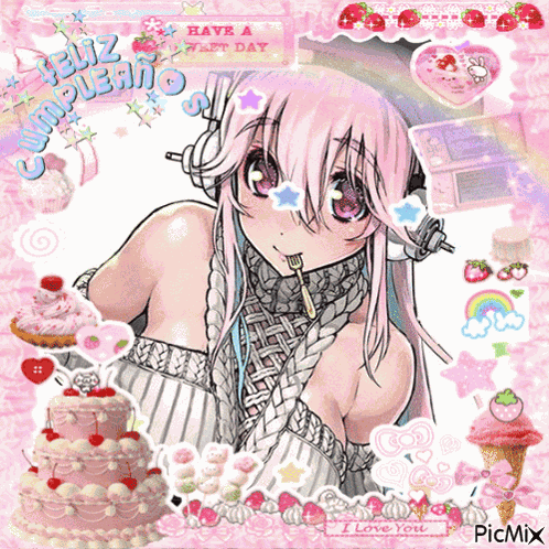 Super Sonico Anime GIF