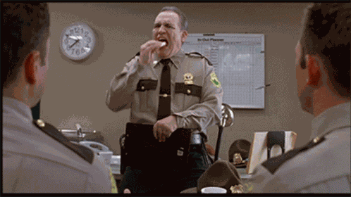 Super Troopers Spit GIF