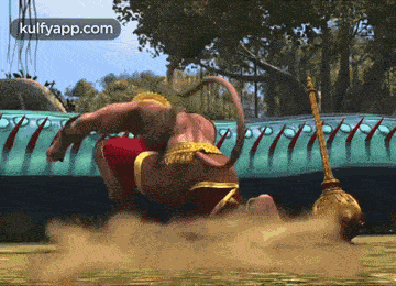 Superhero Landing.Gif GIF