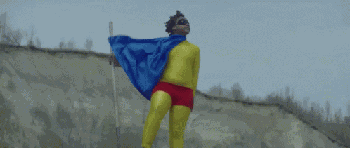 Superhero Windy GIF
