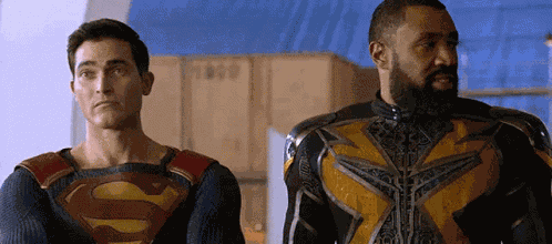 Superman Black Lightning GIF