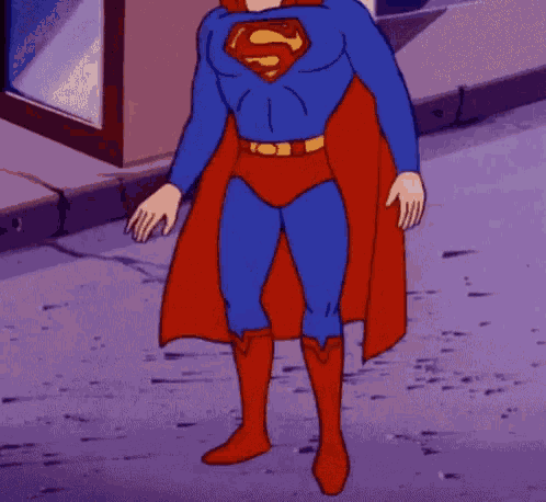 Superman Face Palm GIF