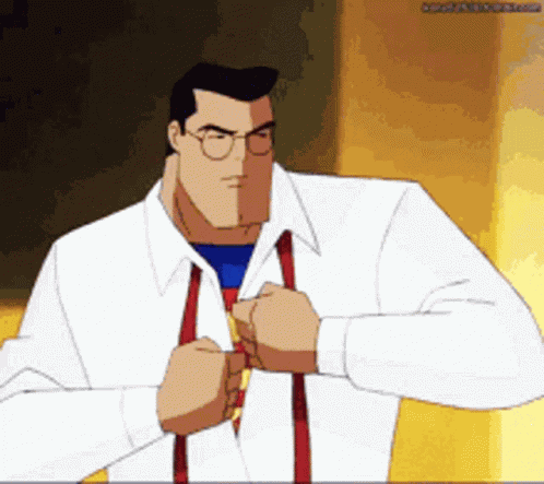 Superman Superhero GIF
