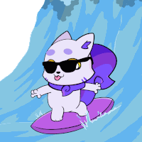 Surf Surfing Sticker