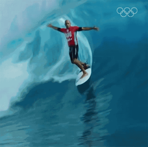 Surfing Olympics GIF