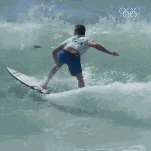 Surfing Olympics GIF