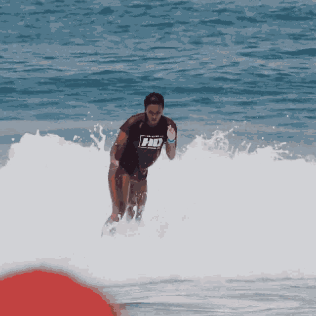 Surfista Celebrando Flamboiar GIF