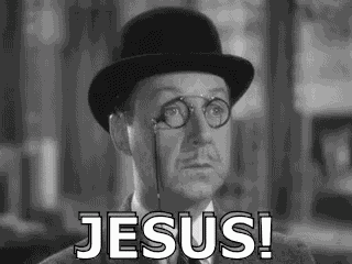 Surpreendido Okentão Surpresa Nossa Jesus GIF