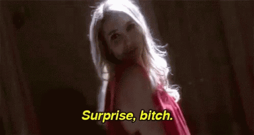 Surprise Ahs GIF