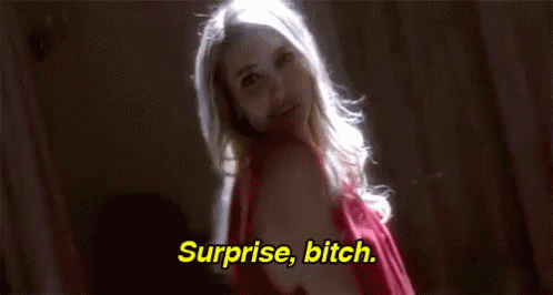 Surprise Bitch - American Horror Story GIF