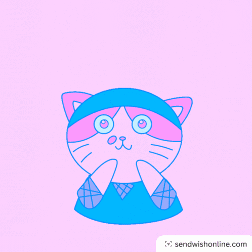 Surprise Cat Cute Cat GIF