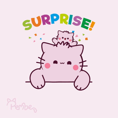 Surprise Pembe GIF