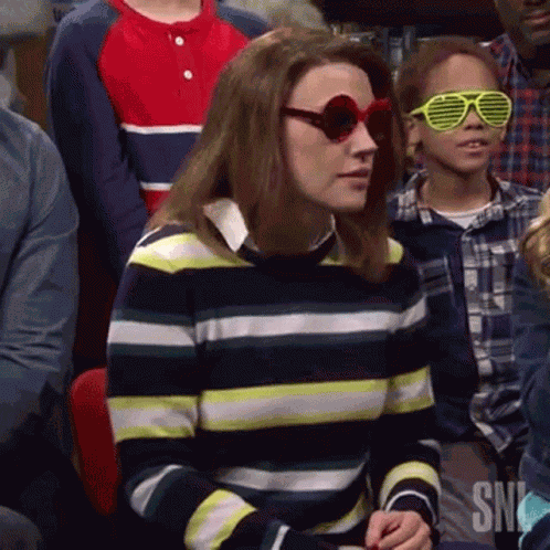 Surprised Kate Mckinnon GIF
