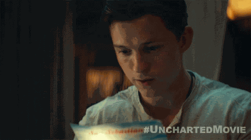 Surprised Nathan Drake GIF