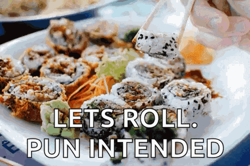 Sushiroll Shrimp GIF
