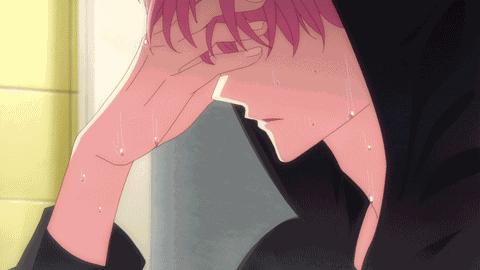 Sweating Tired GIF
