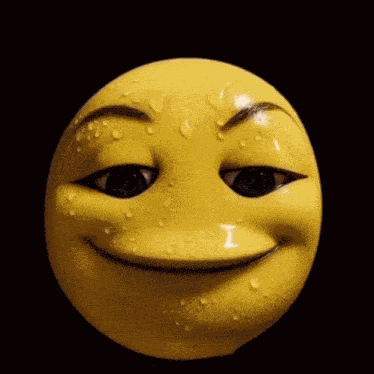Sweaty Ahh Creepy Yappin Emoji GIF