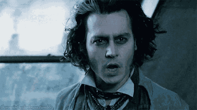 Sweeney Todd Johnny Depp GIF