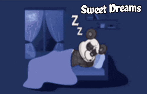 Sweet Dreams Goodnight Panda GIF